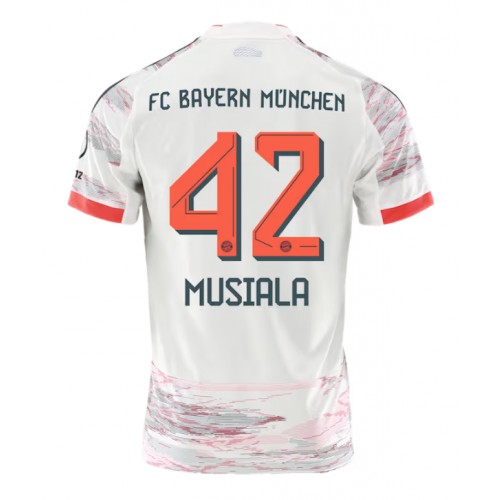Bayern Munich Jamal Musiala #42 Segunda Equipación 2025-26 Manga Corta